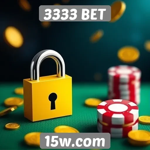 Recursos de segurança no site 3333 BET