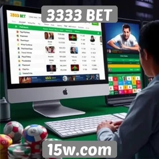 Análise da interface do usuário no site 3333 BET